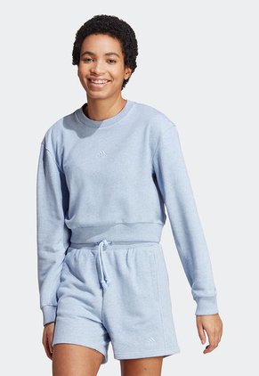 Buzo Celeste adidas Performance All SZN Felpa Francesa