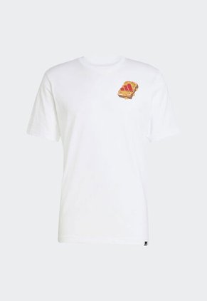 Camiseta adidas Sportswear Graphic Food  Blanco