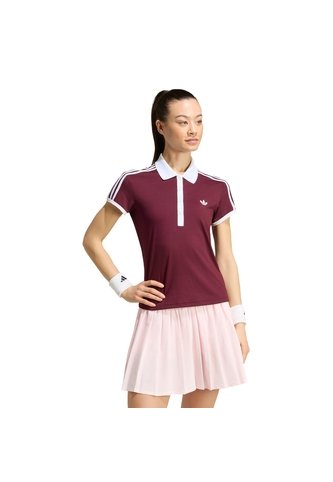 Camiseta Tenis Vinotinta Adidas Polo Classics Mujer adidas Performance