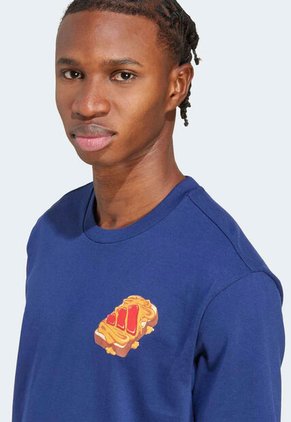 Camiseta adidas Sportswear Graphic Food  Azul