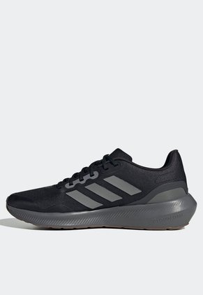 Tenis Running Negro-Gris-Marrón adidas Performance Runfalcon 3 TR