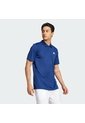 Camiseta Tenis Azul Adidas Polo Hombre de adidas Performance