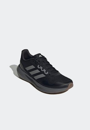 Tenis Running Negro-Gris-Marrón adidas Performance Runfalcon 3 TR