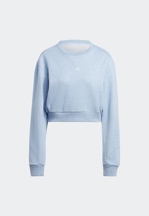 Buzo Celeste adidas Performance All SZN Felpa Francesa