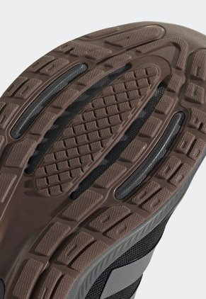 Tenis Running Negro-Gris-Marrón adidas Performance Runfalcon 3 TR