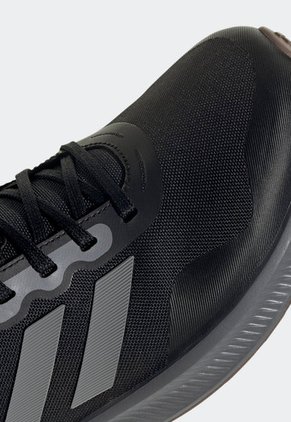 Tenis Running Negro-Gris-Marrón adidas Performance Runfalcon 3 TR