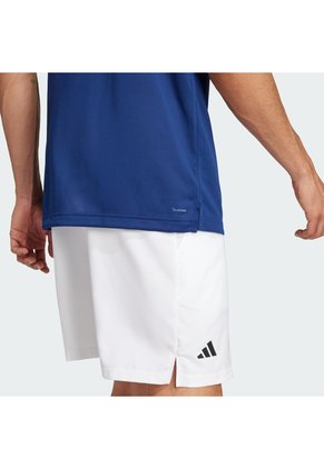 Camiseta Tenis Azul Adidas Polo Hombre