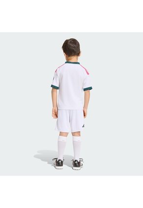Conjunto Fútbol Blanco Adidas Local Real Madrid 26/27 Niños