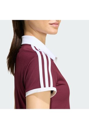 Camiseta Tenis Vinotinta Adidas Polo Classics Mujer