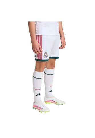 Shorts Fútbol Blanco Adidas Locales Real Madrid 26/27 Niños adidas Performance