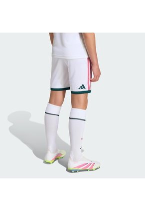 Shorts Fútbol Blanco Adidas Locales Real Madrid 26/27 Niños