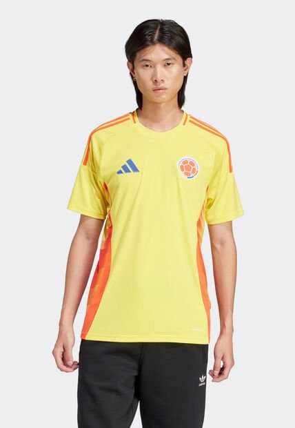 Camiseta Selección Colombia adidas Performance FCF Local 24 Amarillo