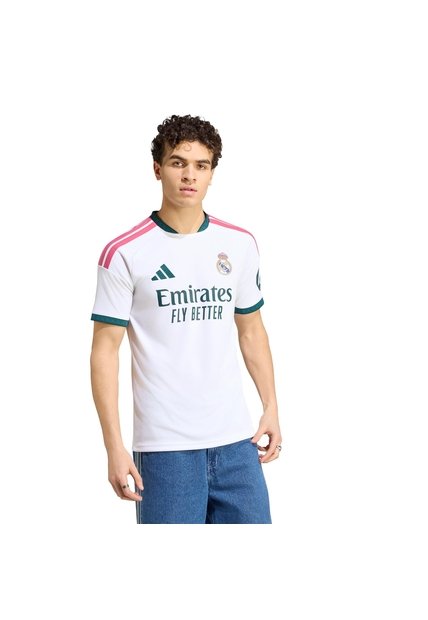 Camiseta Fútbol Blanca Adidas Local Real Madrid 26/27 Hombre