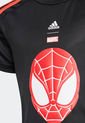 Camiseta Negro-Rojo-Blanco adidas Performance Spider-Man de adidas Performance