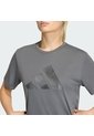 Camiseta Running Gris Adidas Adi365 Essentials Brand Love Mujer de adidas Performance