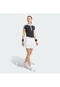 Camiseta Tenis Negra Adidas Polo Classics Mujer de adidas Performance