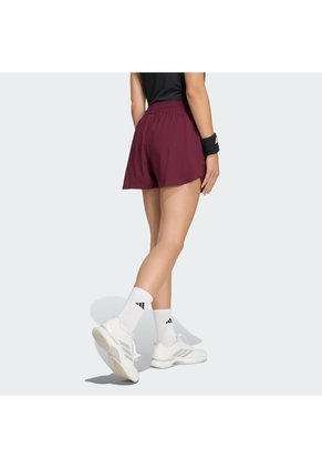 Shorts Tenis Vinotinto Adidas Club Climacool Mujer
