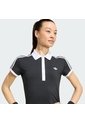 Camiseta Tenis Negra Adidas Polo Classics Mujer de adidas Performance