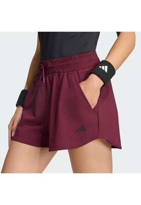 Shorts Tenis Vinotinto Adidas Club Climacool Mujer