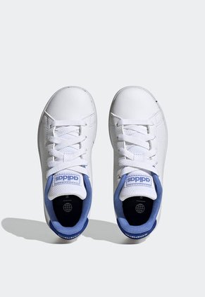Tenis Lifestyle Blanco-Azul adidas Performance Advantage Court