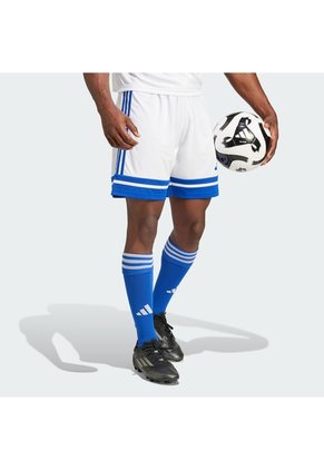 Shorts Fútbol Blanco Adidas Squadra 25 Hombre