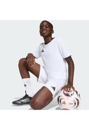 Shorts Fútbol Blanco Adidas Entrada26 Niños