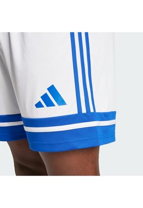 Shorts Fútbol Blanco Adidas Squadra 25 Hombre