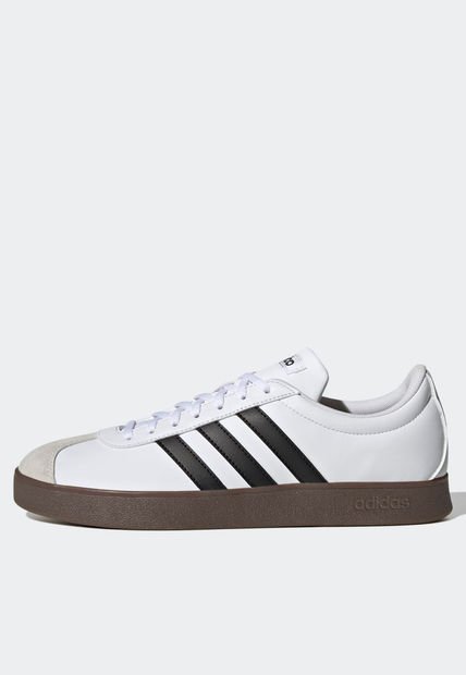 Tenis Lifestyle Blanco-Negro-Marrón adidas Performance VL Court 3.0