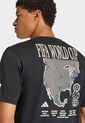 Camiseta adidas Sportswear FIFA WC MAP Negro de adidas Performance