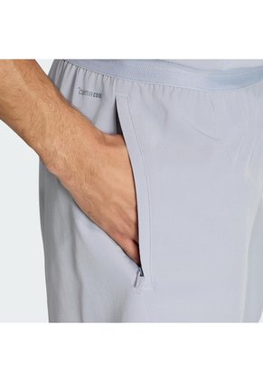 Shorts Entrenamiento Gris Adidas D4T Workout 2 En 1 Hombre