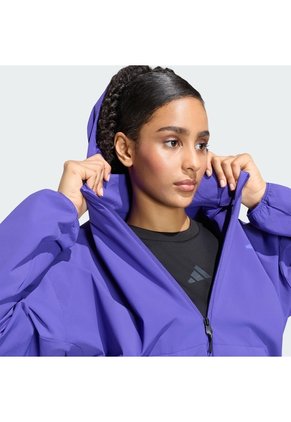 Chaqueta Morada Adidas Z.N.E. Mujer
