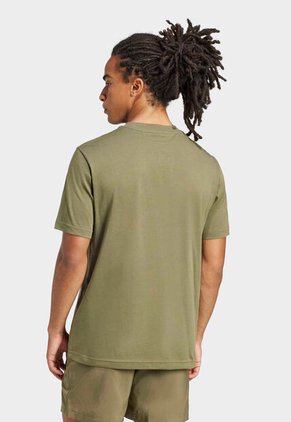 Camiseta adidas Sportswear Essentials Verde Oliva