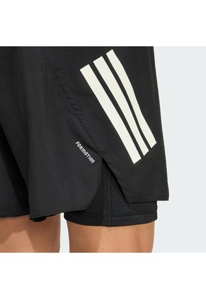 Shorts Running Negro Adidas Adi365 Formotion 2 En 1 Hombre