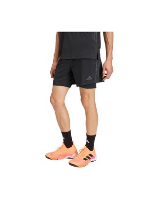 Shorts Entrenamiento Negro Adidas Tech Essentials Workout 2 En 1 Hombre
