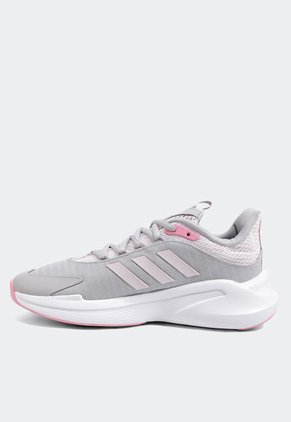 Tenis Lifestyle Gris-Rosa-Rosa Neón adidas Performance Alphaedge +
