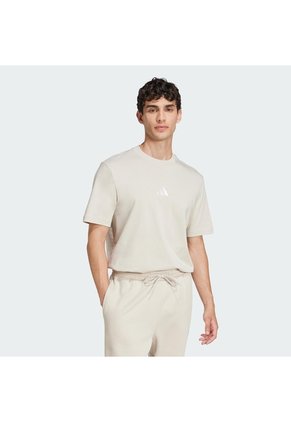 Camiseta Beige Adidas Jersey Essentials Hombre