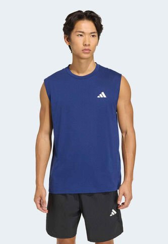 Camiseta sin mangas adidas Performance Workout Essentials Feelready Azul adidas Performance