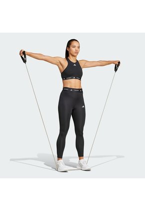 Licra Entrenamiento Negra Adidas 7/8 Techfit Mujer