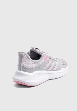 Tenis Lifestyle Gris-Rosa-Rosa Neón adidas Performance Alphaedge +