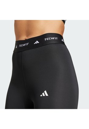 Licra Entrenamiento Negra Adidas 7/8 Techfit Mujer