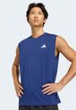 Camiseta sin mangas adidas Performance Workout Essentials Feelready Azul de adidas Performance