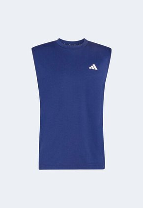 Camiseta sin mangas adidas Performance Workout Essentials Feelready Azul