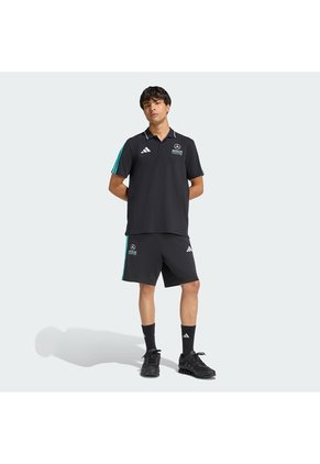 Camiseta Negra Adidas Polo DNA Mercedes AMG Petronas F1 Team Hombre