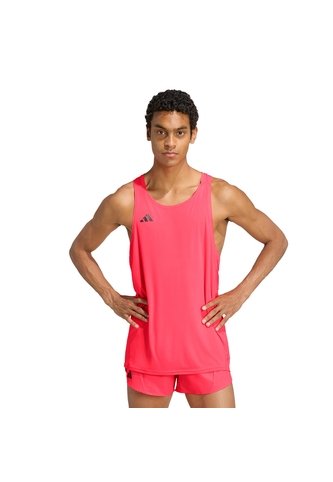 Camiseta Running Rosa Adidas Sin Mangas Adizero Essentials Hombre adidas Performance
