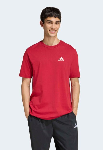 Camiseta adidas Sportswear Graphic Outdoor Mountain Biking Rojo