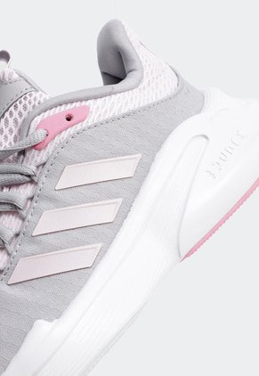 Tenis Lifestyle Gris-Rosa-Rosa Neón adidas Performance Alphaedge +