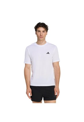 Camiseta Entrenamiento Blanca Adidas Workout Essentials Base Hombre