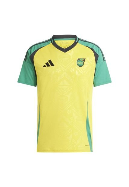Adidas Performance Camiseta Adidas Hombre Local  Jamaica 24 - Amarillo - Verde Camiseta
