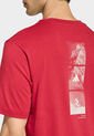 Camiseta adidas Sportswear Graphic Outdoor Mountain Biking Rojo de adidas Performance
