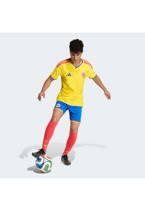 Camiseta Fútbol Amarilla Adidas Local Selección Colombia 26 Versión Jugador Hombre